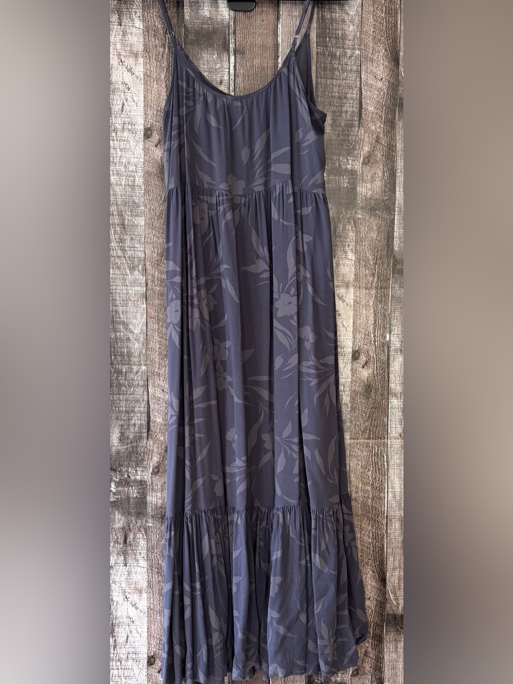 Z Supply Charcoal Scoop Neck Sleeveless Dress-S - Picture 6 of 13